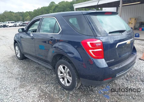 2017 Chevrolet Equinox Ls from USA, damaged, VIN 2GNALBEK3H1555663